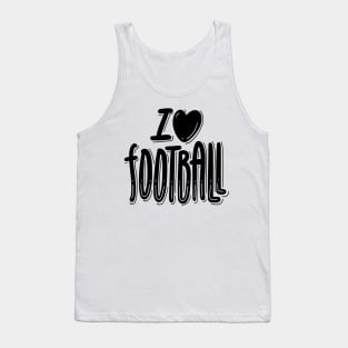 I love football Tank Top